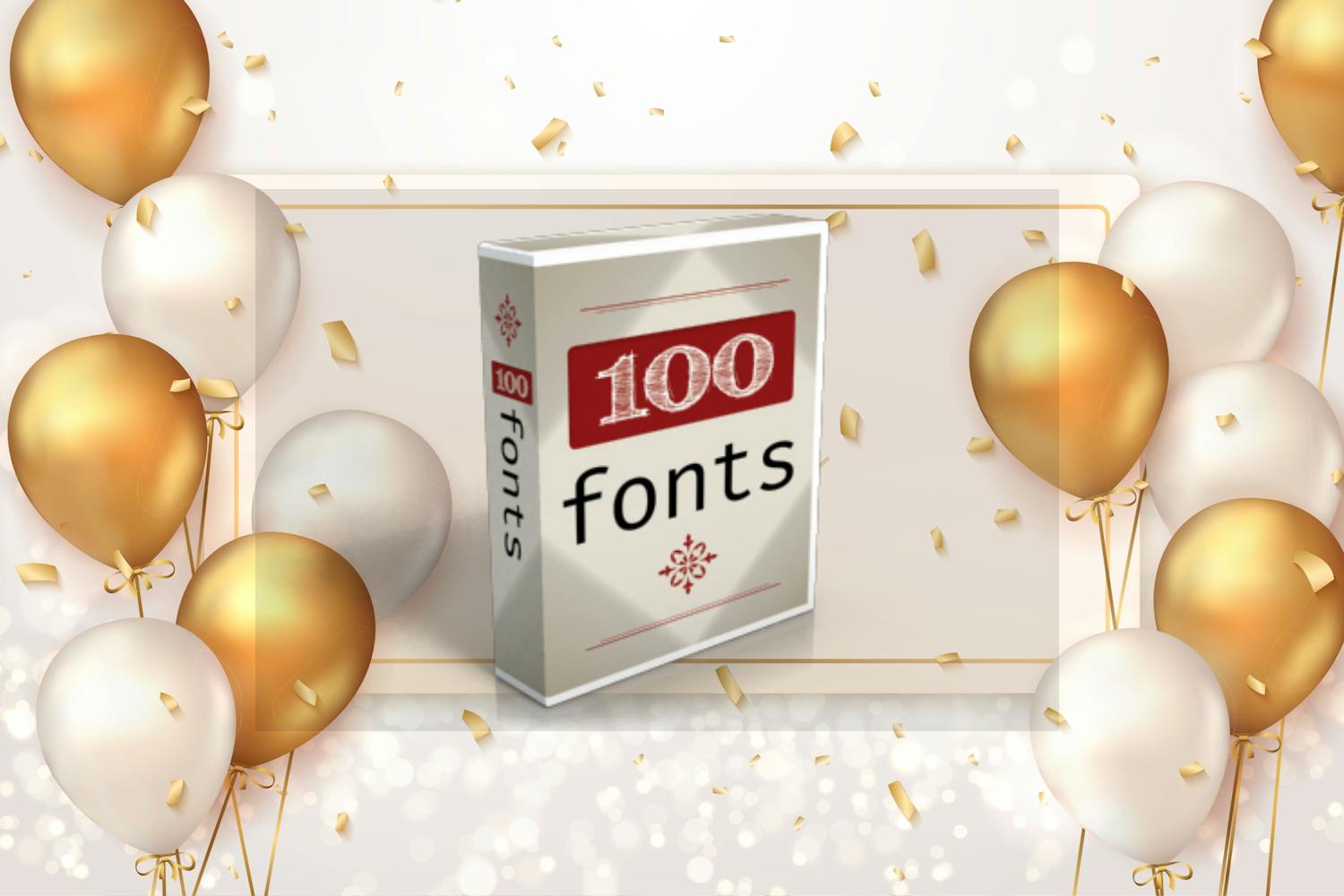 100 skrifter til dig: Vi har samlet 100 skrifttyper i fire forskellige pakker, så du nemt kan finde den skrift, der passer bedst til dit formål.